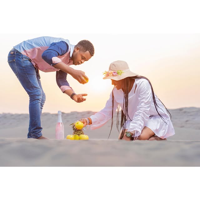Shooting couple en extérieur